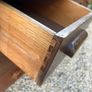 Vintage Mid century oak Abbess desk Image 3