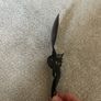 Vintage Carved Serving Spoon Image 2