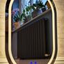 LED Bathroom Mirror 50x80cm Antifog Demister Image 3