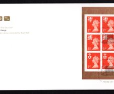 2000 Great Britain Special by Design Stamp Booklet Pane Royal Mail Addressed First Day Cover (FDC).