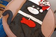 Pets /cat christmas stocking x 2