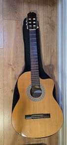 Admira guitar, acoustic-electric, nylon