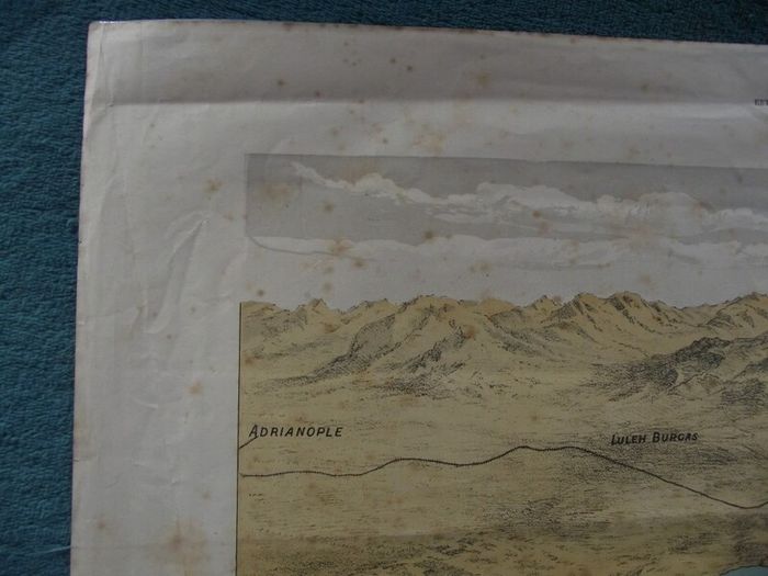 Sea of Marmora - Positions of the British Fleet - Illustrated London News 1878