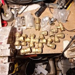 Half inch brass plumbing fittings