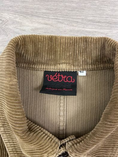Vetra French Workwear Corduroy Jacket Mens 42 M/L Made In France