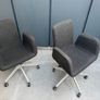Office chairs, adjustable height, swivel function Image 5