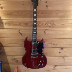 epiphone sg red