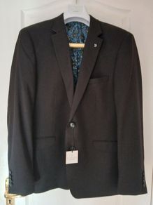 Black mens Kenton Suit BNWT