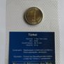 Turkey Ataturk Bimetal collector coin | 1 Yeni Lira 2005 | Sealed Image 2