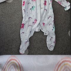 Newborn Sleepsuit and Blanket