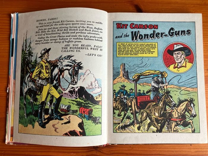 Cowboy annual:'Kit Carson's' 1956
