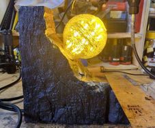 handmade lamp
