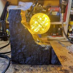 handmade lamp
