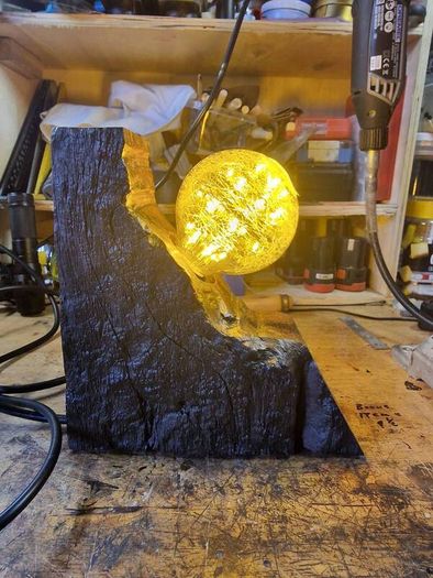 handmade lamp