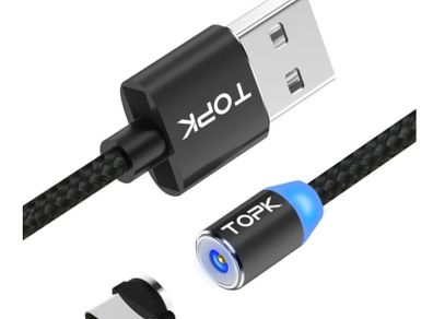 Magnetic charge cable