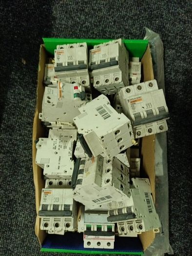 Various MCC and protection devices RCD MCB