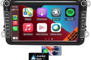 2+64GB VW CarPlay Android Auto Car Radio For Volkswagen Golf Passat Jatta Skoda Seat Intelligent System GPS Navigation Car Radio