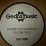 Blue Gear4music Junior Classical Guitar half size Black Carry Bag Image 4
