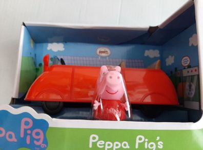 New peppa pig family car and new sticker book