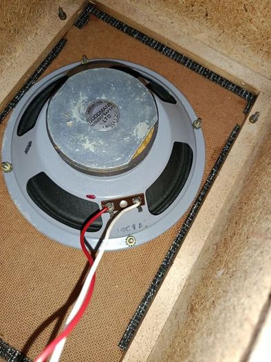 Vintage Standard speakers with original Goodmans Loudspeakers Ltd drivers