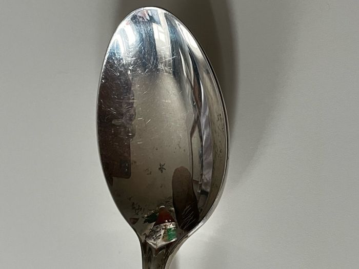 1993 Vintage Carr's of Sheffield Dubarry Solid Sterling 925 Silver TeaSpoon - Hallmarked