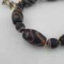 Antique Venetian Style Fancy Desgin Trade Glass Beads Necklace Image 5