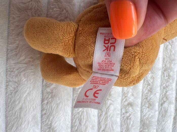 Peppa Pig Peppa's Teddy Plush Soft  TY approx. 18 cm. Used Please see photos