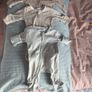 3 small newborn babygros Image 2