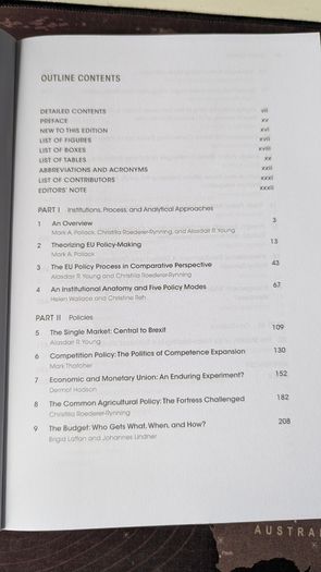 Policy-Making in the European Union 8th Edition Oxford University Press