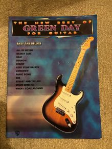 Vintage Best of Green Day for Guitar Book