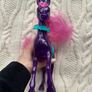 Barbie Dreamtopia Princess Purple Sparkle Unicorn Horse Pink hair Mattel 2018 Used Please look at the pictures Image 10