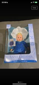 Anne Geddes zodiac Aquarius doll