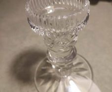 Vintage Galway Irish Crystal Candlesticks Candle Holder
