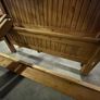kingsize wooden Bed Image 3