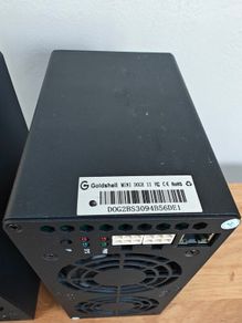 2x Goldshell Mini-DOGE II Miners + Official PSUs (Brand New Bundle)