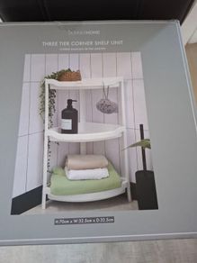 New 3 Tier corner Shelf Unit