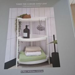 New 3 Tier corner Shelf Unit