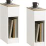 2 x  Nightstand Set of 2 Bedside Tables with Drawer for Box Spring, Sofa Table, Side Table, Image 2