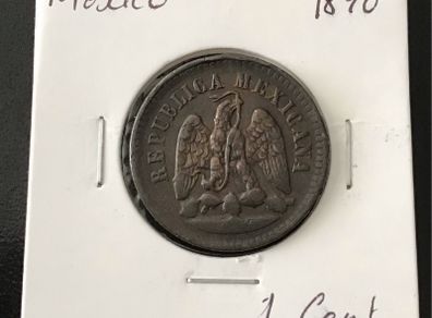 Mexico 1890 One Cent
