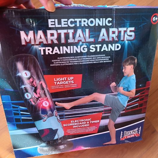 Electronic Martial Arts Punching Bag