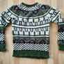 Jake's wool alpaca sweater jumper knitwear green size small S Image 5
