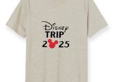 Disney Trip 2025. iron on decal.