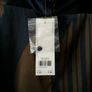 Topshop navy/bronze satin top size 10 Image 2