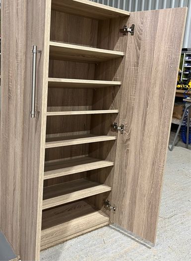 Wardrobes, kitchens, utility rooms, storage units.