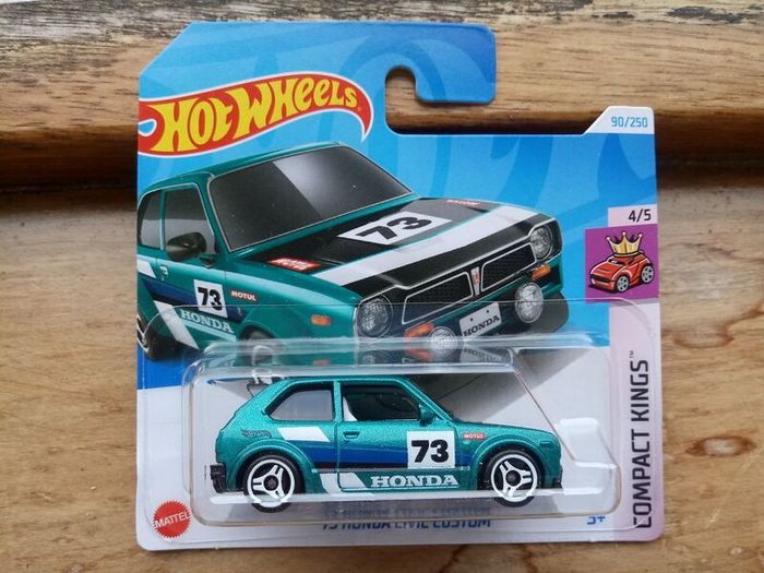 Hot Wheels '73 Honda Civic Custom