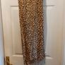 Gold Leopard Print Scarf\ Shawl Image 6