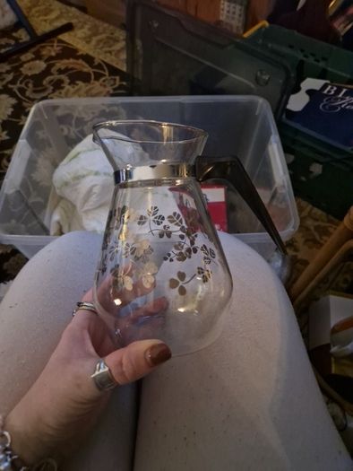 Vintage Pyrex Shamrock Jug
