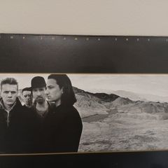 The Joshua Tree U2 LP Vinyl irish Press transLucient