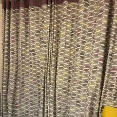 Patterned 90' x 90' Curtains