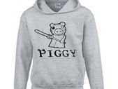 Gaming Hoody Boys Girls Kids Childs Gamers Piggy Version Hoodie Hooded Sweatshirt YouTube Gamer H14